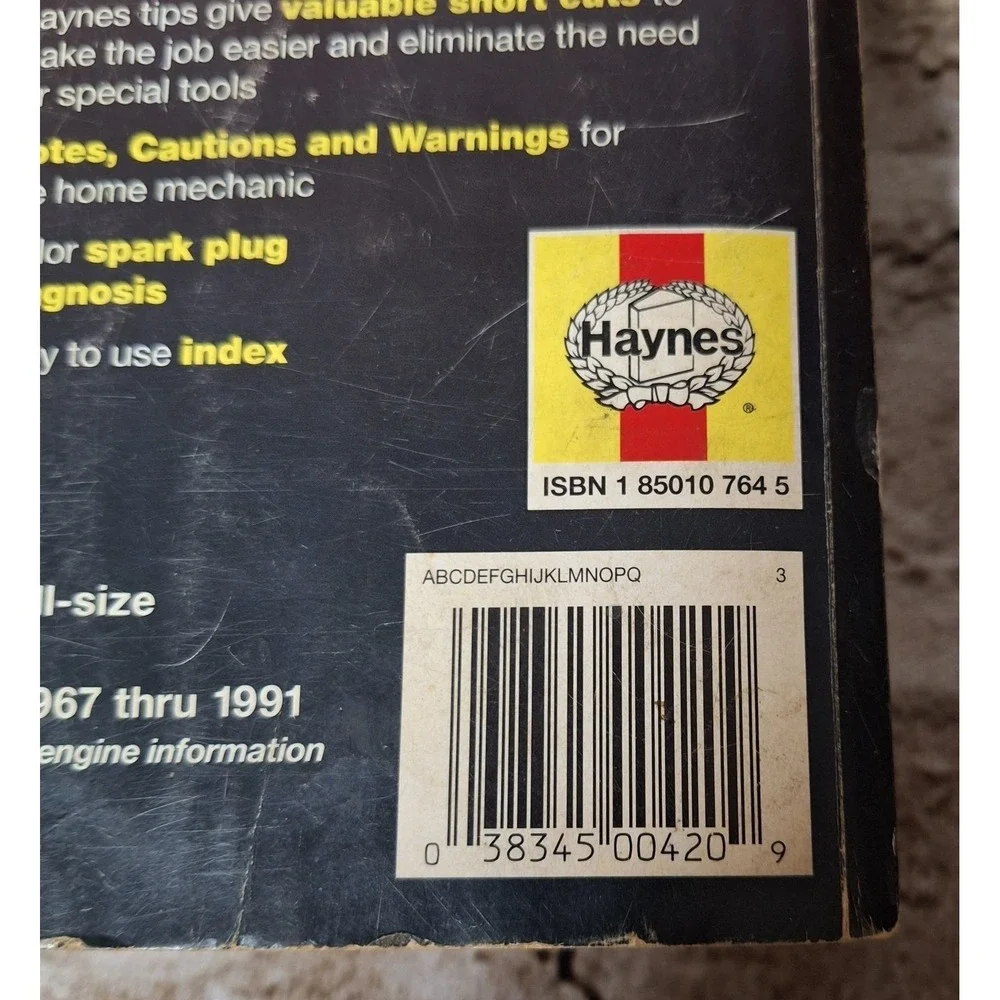 Chevrolet & GMC Pick-Ups Haynes Repair Manual 24064 complete teardown & rebuild